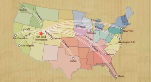 Map to Silver Strike Lodge - Park City Utah
